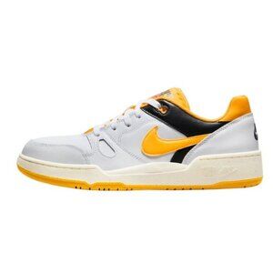 Nike Full Force Low White/Black/Gold (AF1) Shoe FB1362-103 Men's 11 New